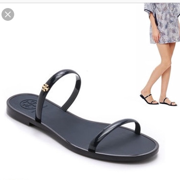 double strap jelly sandals